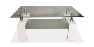 Mesa Central Vidrio Rectangular