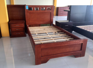 Cama café lineal