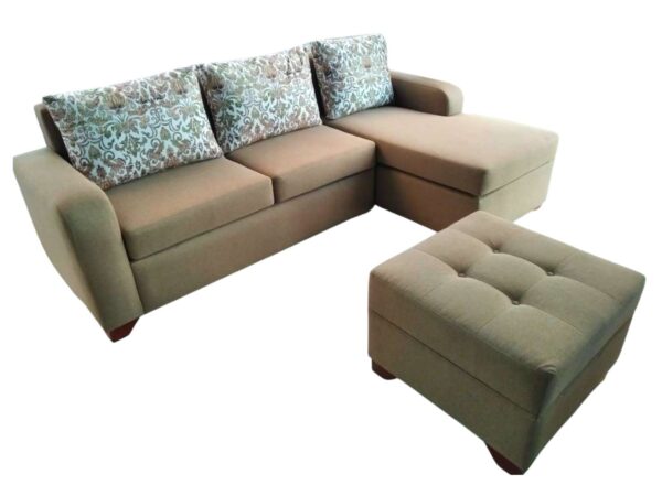 Esquinero lineal color gris, para suite o tv