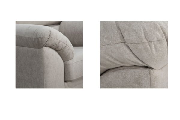 Sofá cómodo moderno color beige